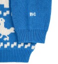 Bobo Choses Blue Farm Jaquard Jumper 12 mdr