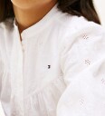 Tommy Hilfiger Broderie Anglaise Shirt Ls White 128