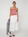 Stella Nova Cotton Lace Skirt   White   34