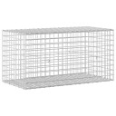 vidaXL Gabion med 5 mm Tråd og 5x5 cm Maske 100x50x50 cm