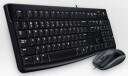 Logitech MK120 Kablet Tastatur og Mussett Tysk QWERTZ Svart
