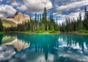 Turquoise Lake Reflection Plakat / 100x150