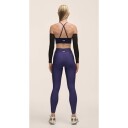 Casall Overlap High Waist Tights Dame Purple Eclipse 36