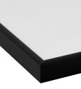 Vissevasse Ramme Svart m/ refleksfritt plexiglass