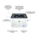 HP LaserJet Pro 3002dn Laserskriver med Automatisk Dupleks og Høy Kapasitet