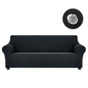 Elastisk sofatrekk 180-240cm - Sort