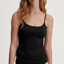 Calida Sleek Skin topp svart Størrelse: M Kvinner
