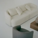 New Works Sofa Covent Residential 3 seter Dark Taupe