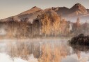 Misty Autumn Reflection Plakat Plakat / 30x40cm