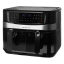 Emerio Dobbel Airfryer 5+5 liter 2400W med Berøringskontroll - Svart