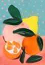 Citrus Symphony Plakat / 30x40cm