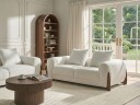 2 seters sofa Vinliden   Hvit