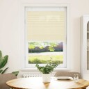  plisségardin krem 70x150 cm Stoff Bredde 69,4 Polyester