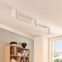 Arcchio takspot Jolina rund hvit sett med 2 stk aluminium