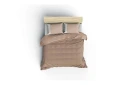 Cotton Box Ranforce Sengesett   Beige