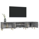 vidaXL TV-benk betonggrå 180x31,5x40 cm konstruert tre