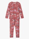 Reima Thermal Base Layer Set Moomin Trivsam   Pink   104