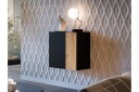 Kangana Highboard   Svart/Brun