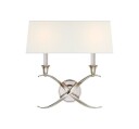 Cross Bouillotte vägglampa nickel L