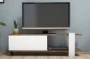 Gersby TV-Benk 120 cm - Brun/Hvit
