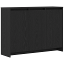  Serviesskap Svart 102 x 33 x 75 cm Konstruert tre