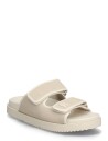Tommy Hilfiger Double Strap Nubuck Sandal   Cream   41