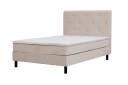 Dream Komplett Sengepakke 140x200 cm Asymmetriske knapper - Beige