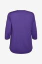 Zizzi   Treningstopp aBasic One 3/4 Blouse   Lilla