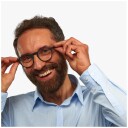 Luxreaders Trondheim Black Solbriller LUX007 +3.5 Unisex Acetate