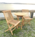 Cafésett "Lote" i teak 