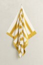 GANT Yacht Stripe Beach Towel Yellow 100X180