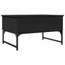  Salongbord svart 70x50x40 cm konstruert tre og metall 8721012479104