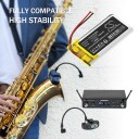 Batteri til Samson ATX wireless transmitter etc