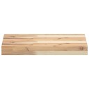 Flytende hyller 3 stk 40x30x4 cm ubehandlet heltre akasie