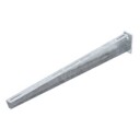 Vegg- og anhengsbrakett B710mm med topplate AW 30 71 FT varmgalvanisert HDG
