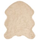  Faux Skinnmatte Tafalla Beige 50 x 80 cm Polyester