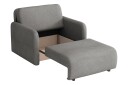 Ajmeri Sovesofa 2 seter i Plysj   Gul