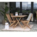 House Nordic Oviedo Teak Spisebord avlangt 7501060