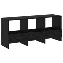 vidaXL Magasinreol Svart Eik 102 x 30 x 45 cm