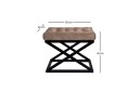 Gillie Sittepuff 40 cm   Svart/Brun