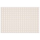 Vidaxl Vektdyne kremhvit 120x180 cm 9 kg stoff