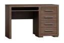 Skrivebord Ciborro 120 cm med Oppbevaring 4 Skuffer   Eikfarge/Brun