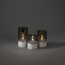 Konstsmide 1819-300 Lyslykt LED, 3 stk, Belysning