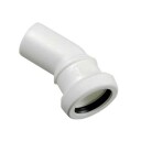 Ostendorf 40 mm 30° Avløpsbend i Plast for Dreneringssystemer