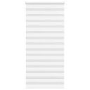  Sebragardin hvit 95x200 cm stoff bredde 90,9 polyester