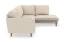 Trend Lyx 4 seters Høyrevendt L formet Sjeselongsofa i Manchester   Beige