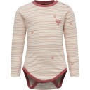 Stripete Hummel Freja Body L/S (56 / 1 2 mnd)