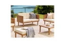 2 sitssoffa Beliani Baratti Light wood\|\|Beige  