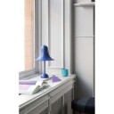 Verpan Pantop Bordlampe Ø23 cm Matt Blå
