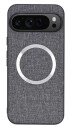 EIDERWOOD Google Pixel 9 Pro XL Plast Deksel med Grov Tekstur - MagSafe-Kompatibel - Grå